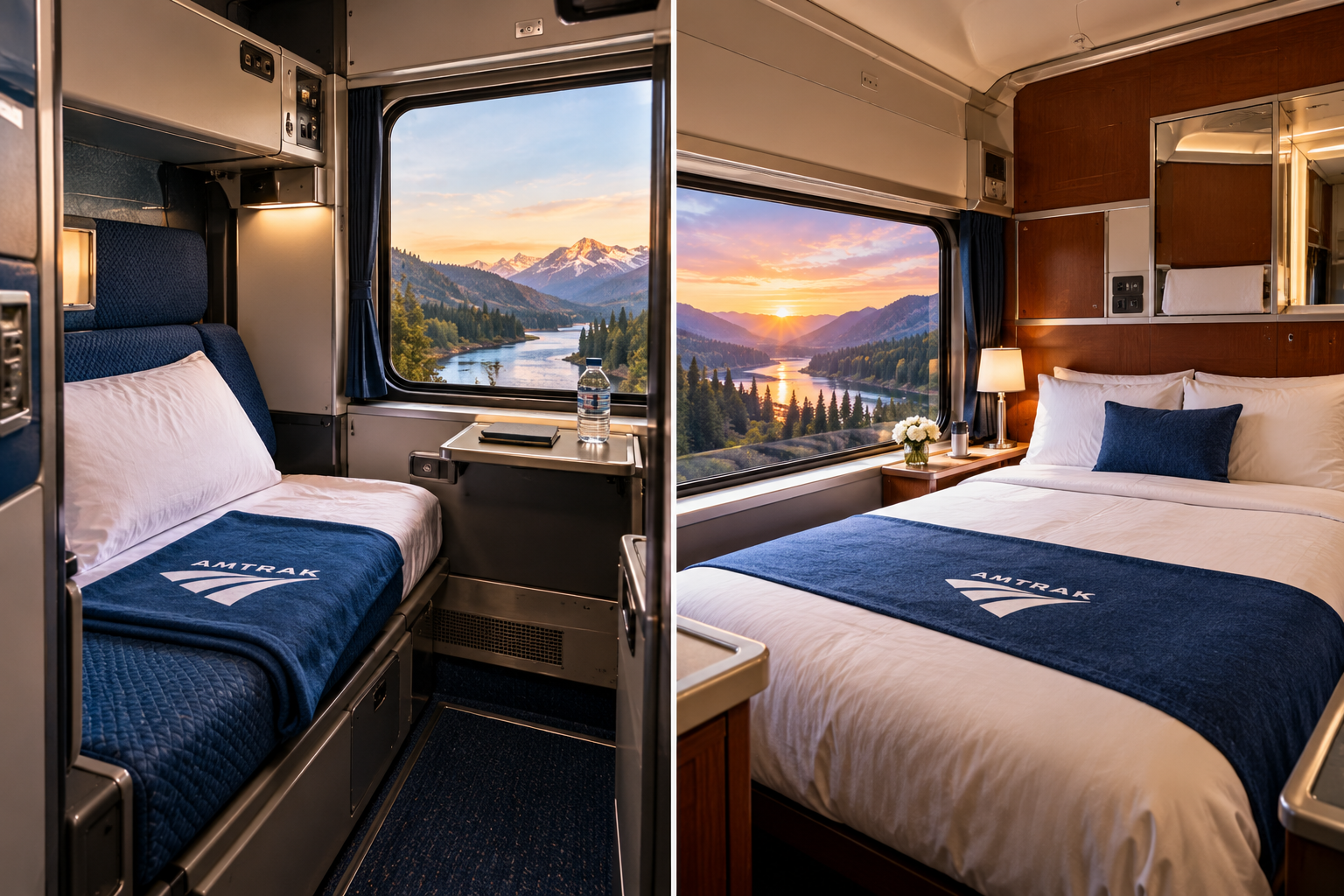 Amtrak Roomette vs Bedroom: What’s the Difference?